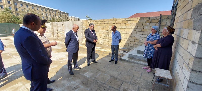 İcra başçısı şəhid ailələrini ziyarət edib - FOTOLAR
