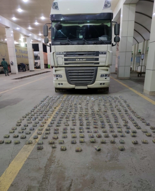Gömrükdən gizlədilən dərmanlar aşkarlandı