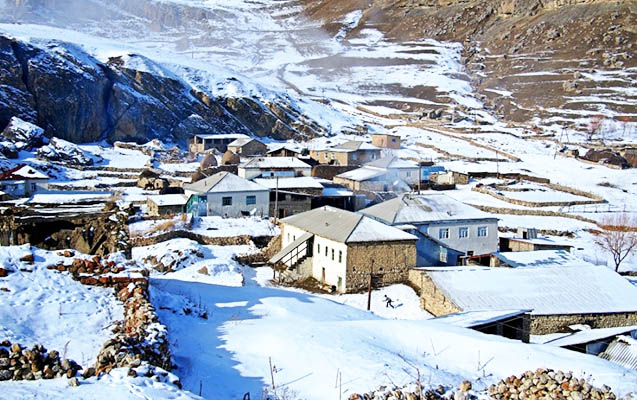 Bu ərazilərə qar yağdı