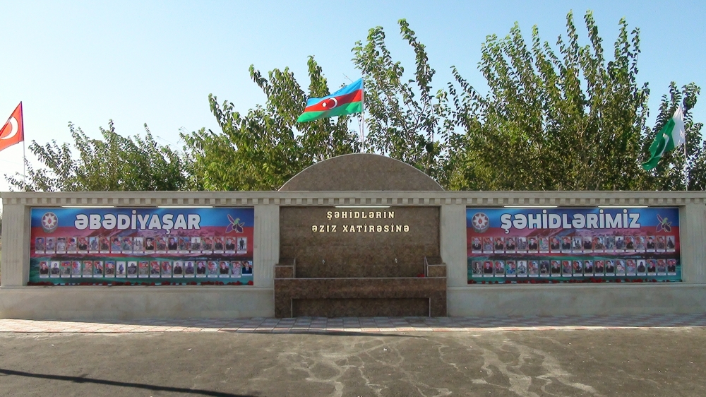 Füzulidə “Əbədi Yaşar Şəhidlərimiz” adlı abidə açıldı  