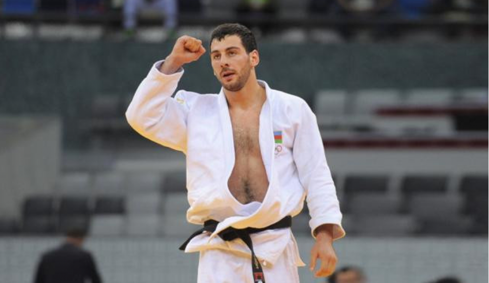 Daha bir cüdoçumuz Qran-pridə qızıl medal qazandı