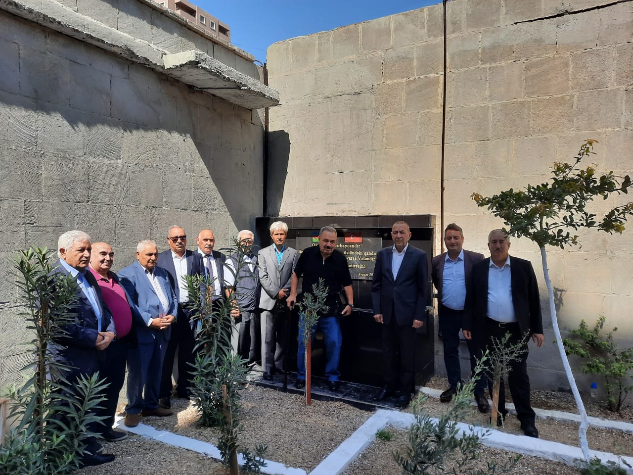 Əhmədlidə “Şəhidlər xatirə bulağı”nın açılışı oldu - FOTOLAR