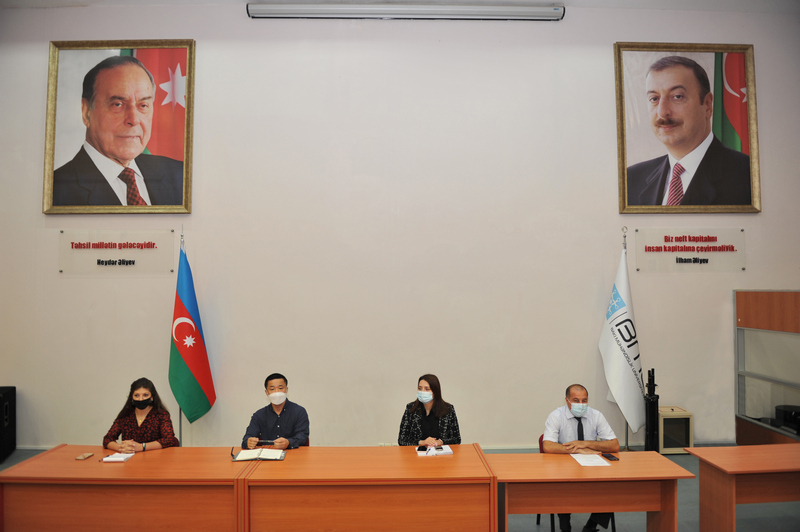 BMU-da tələbələrlə görüş keçirilib - FOTOLAR