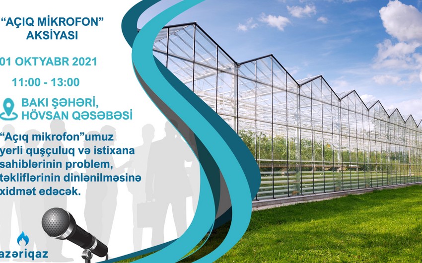 “Açıq mikrofon” bu dəfə Hövsanda