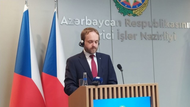 Çexiyanın xarici işlər naziri Bakıdan Yerevana gedəcək