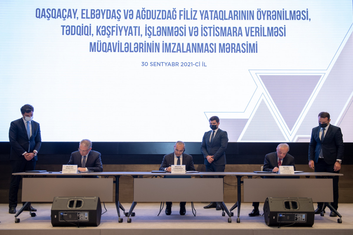 Üç filiz yatağının istismarı Türkiyə şirkətlərinə verildi