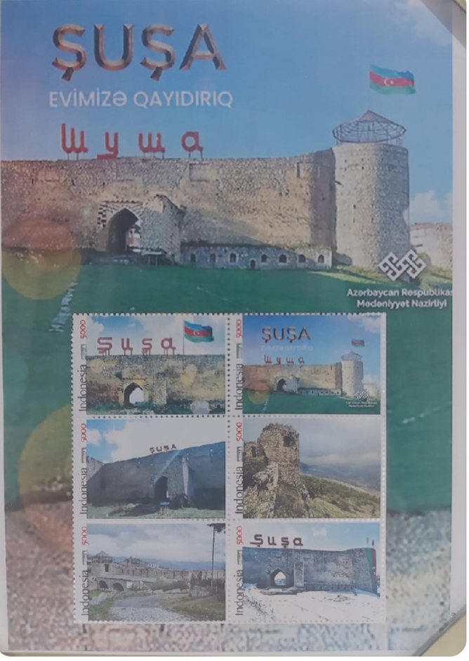 “Şuşa-evimizə qayıdırıq” poçt markası hazırlandı