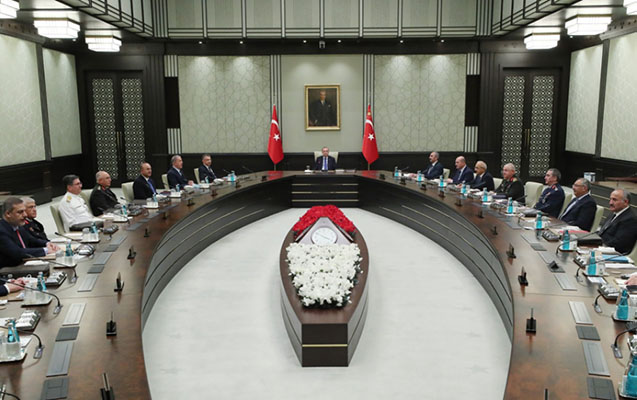 Türkiyə Təhlükəsizlik Şurası toplandı