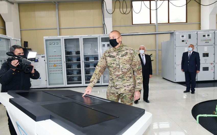 Suqovuşanda Su Elektrik stansiyalarının açılışı-FOTOLAR