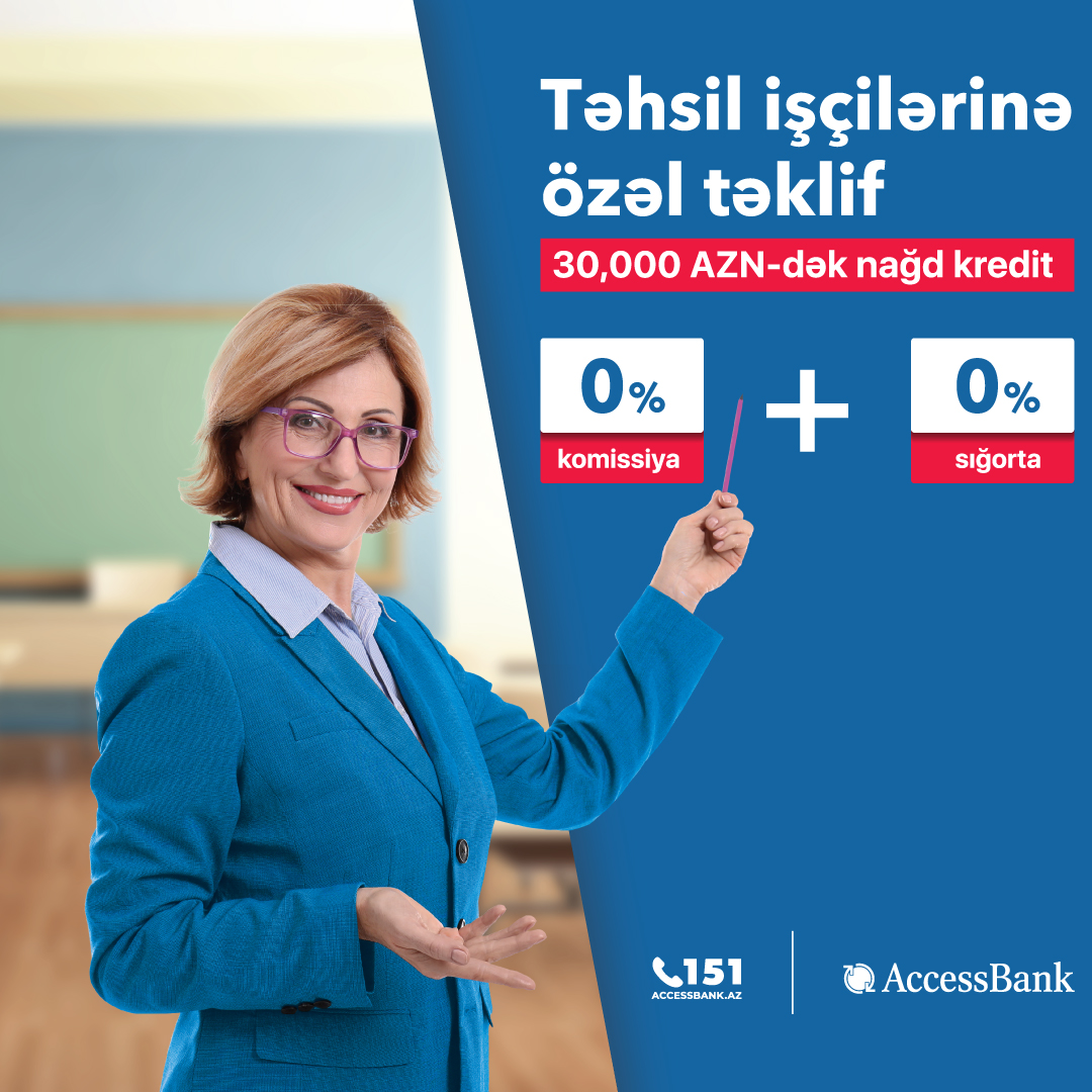 Təhsil işçiləri üçün özəl kampaniya