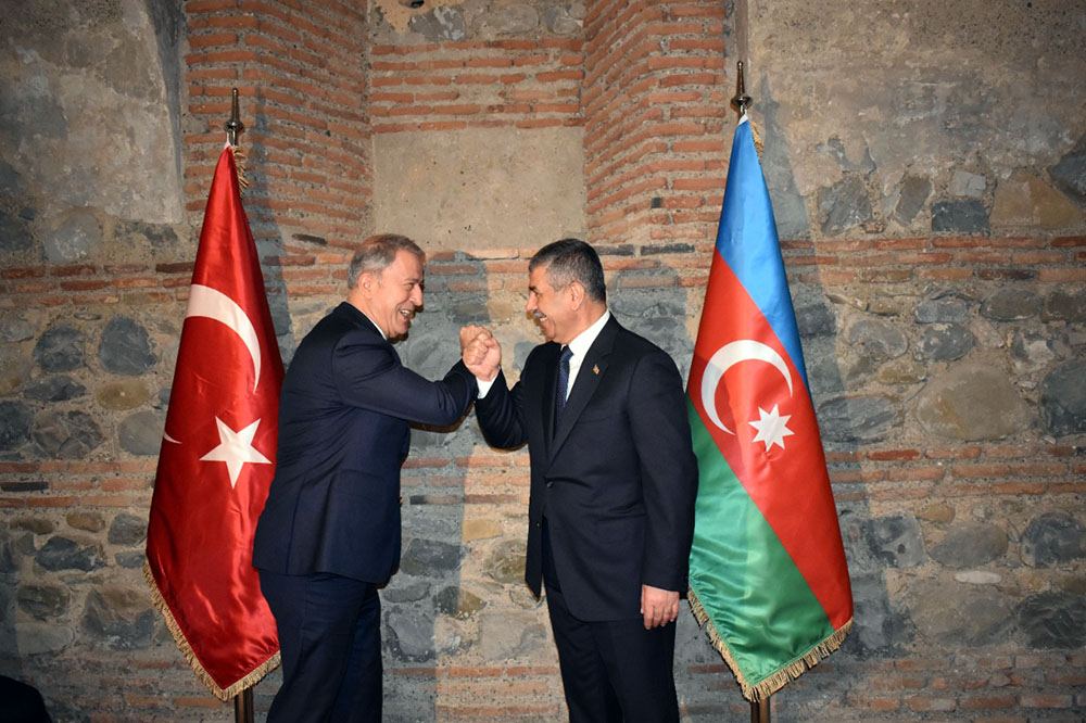 Zakir Həsənov Gürcüstanda Hulusi Akarla görüşdü - FOTO