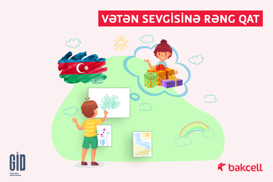 Uşaqlar arasında rəsm müsabiqəsi