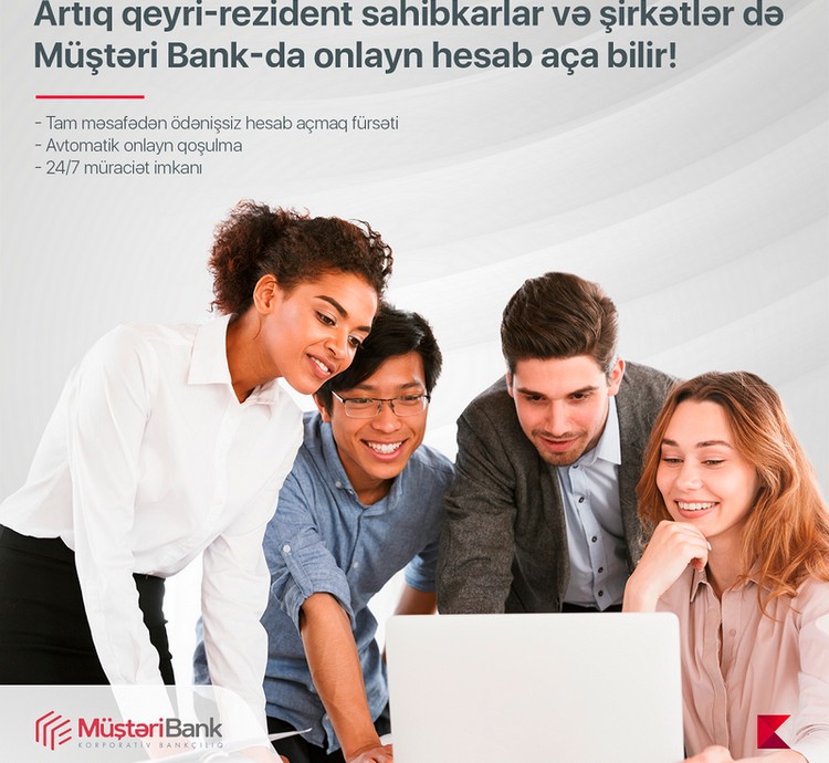 Kapital Bank-da onlayn hesab açmaq mümkün oldu