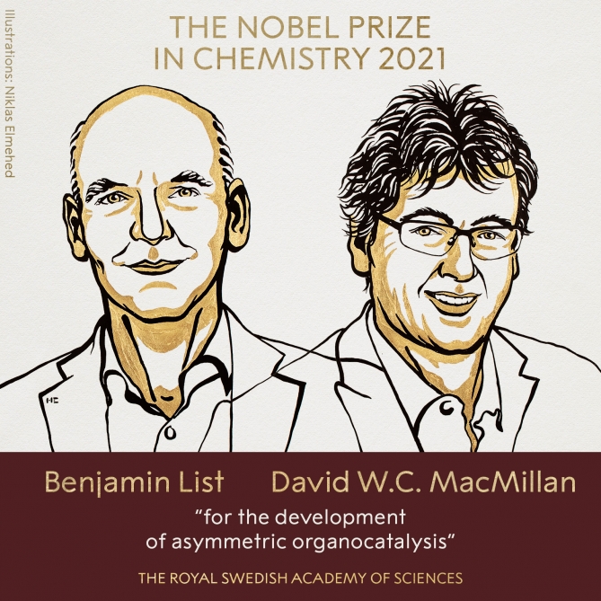Kimya üzrə Nobel mükafatçıları elan edildi