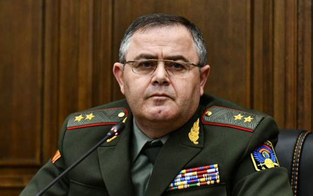 Ermənistan Ordusunun Baş Qərargah rəisi istefaya göndərilir 