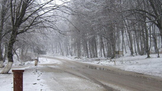 Havanın temperaturu kəskin endi - 5 dərəcə şaxta olacaq