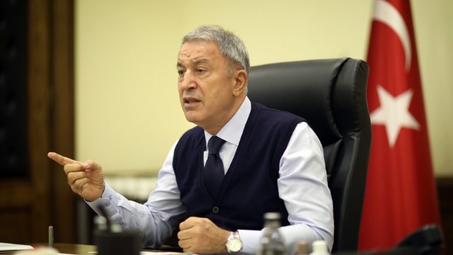 Hulusi Akar Afinaya xəbərdarlıq ETDİ