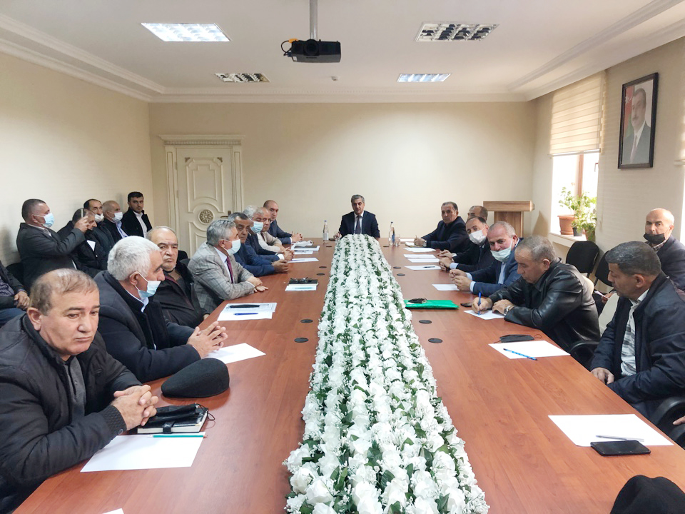 Payızlıq əkinlərlə bağlı müşavirə