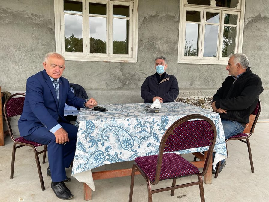 Ziyafət Əsgərov şəhid ailələri ilə görüşüb - FOTO