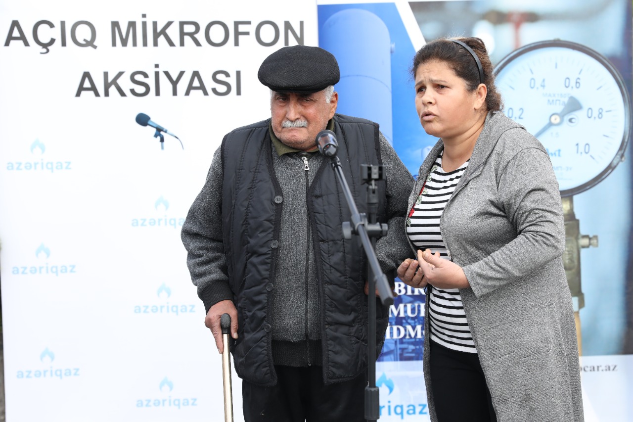 “Azəriqaz” Qala qəsəbəsinin sakinlərinin problemini dinləyib