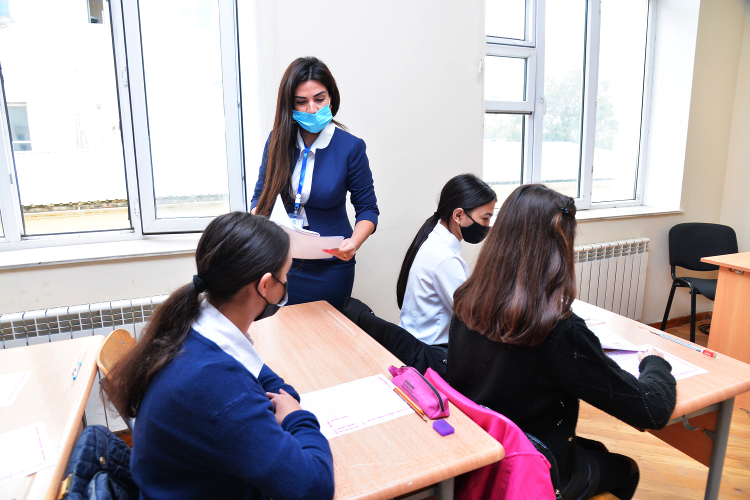 Bakıda şagirdlərin diaqnostik qiymətləndirilməsi başlayıb