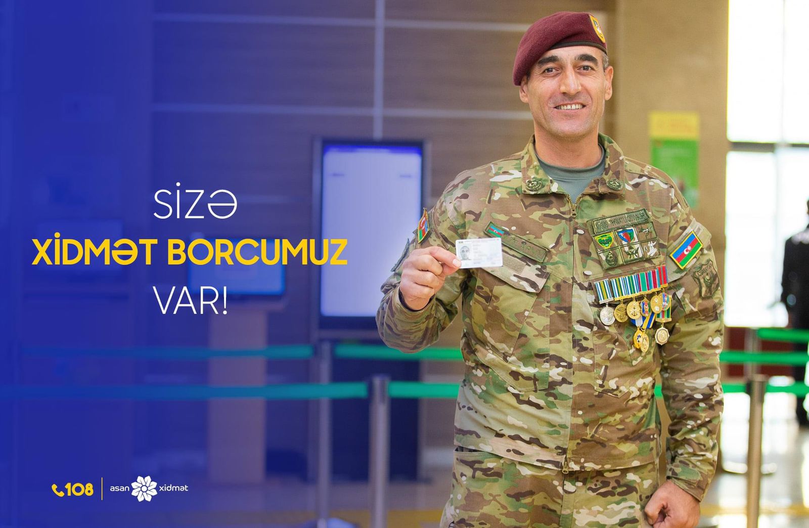 Şəhid ailəsi və qazilərə növbəsiz XİDMƏT