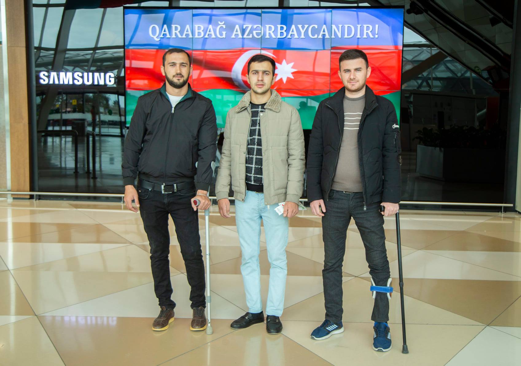 Daha 4 qazimiz Türkiyəyə göndərildi - FOTOLAR