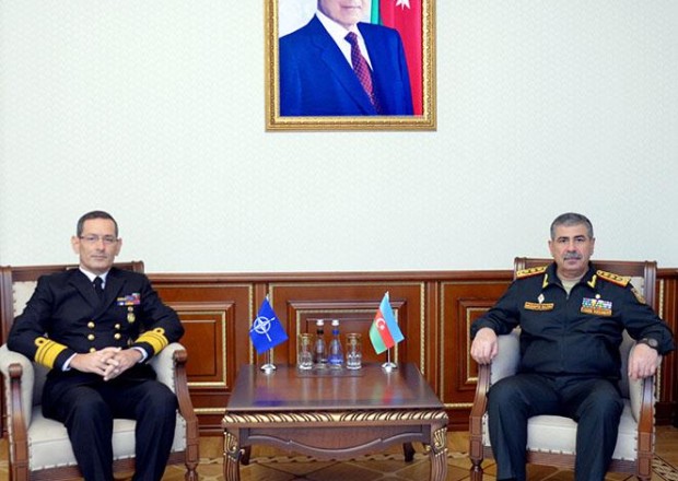 Zakir Həsənov NATO admiralına məlumat verdi