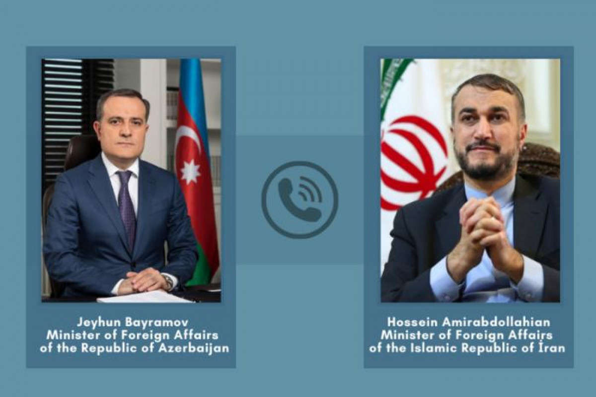 Azərbaycan və İran XİN başçıları telefonla danışdı - YENİLƏNİB
