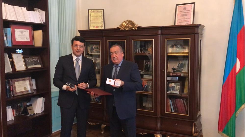 Eldar Quliyev təltif olundu - FOTO