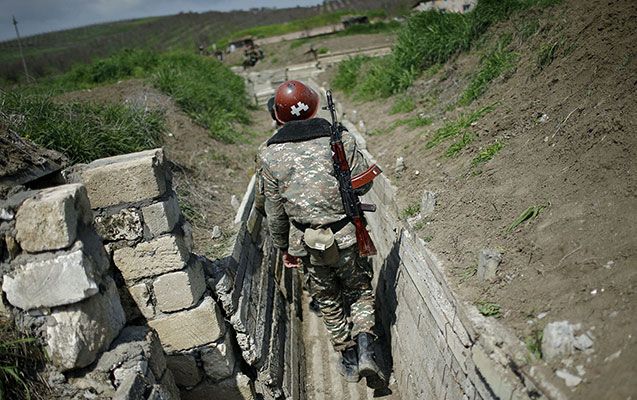 Erməni silahlı dəstələri arasında ATIŞMA - Ölənlər var