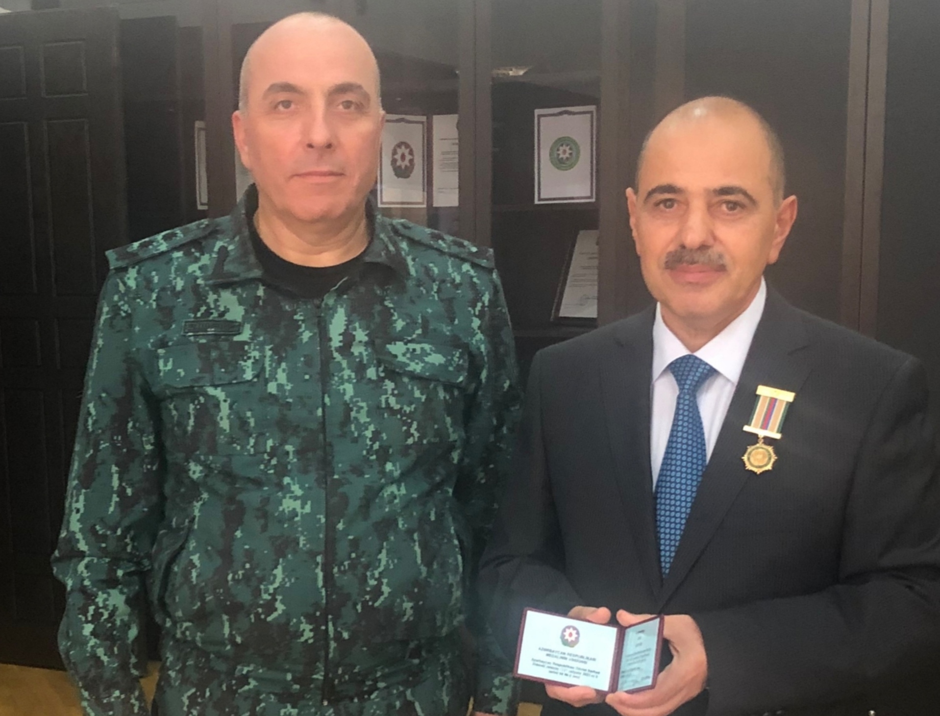 Mahir Qabiloğlu medalla təltif olundu