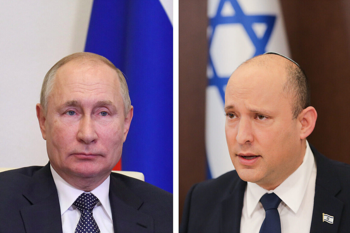 Putin İsrailin Baş naziri ilə görüşəcək