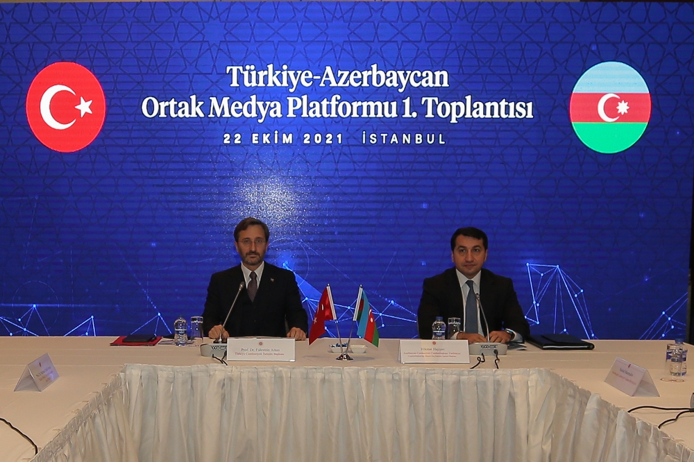 Türkiyə-Azərbaycan Ortaq Media Platformasının ilk iclası - FOTOLAR