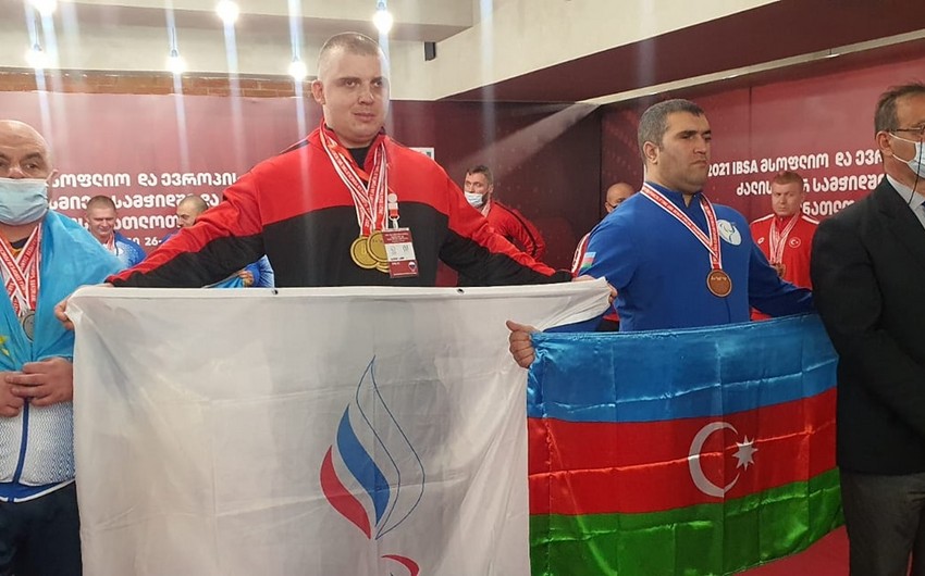 Azərbaycan pauerliftinqçisi Avropa üçüncüsü oldu