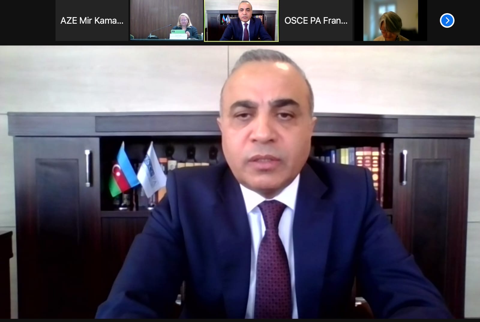 Azay Quliyev ATƏT -in Regional Toplantısında çıxış etdi