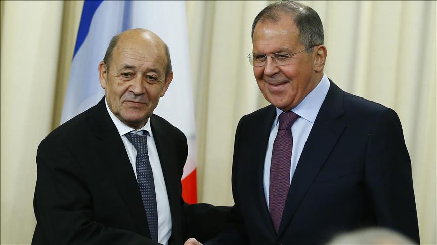 Lavrov fransalı həmkarı ilə görüşdü