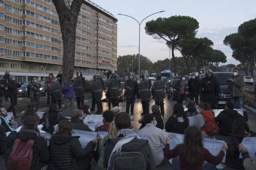 İtaliyada G20 sammiti ərəfəsində aksiya