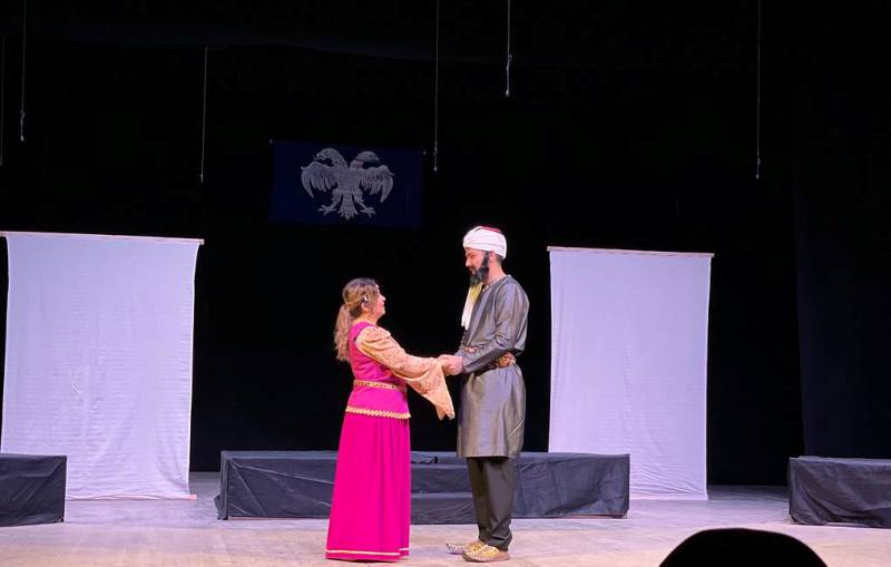 “Nizami Gəncəvi. Xəmsə” tamaşası Dərbənddə - FOTO