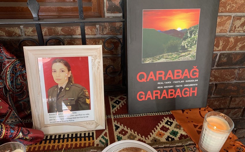 Meksikada Şəhid Arəstənin xatirə guşəsi - FOTOLAR