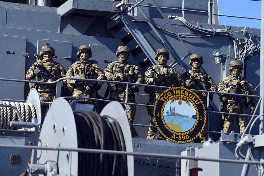Hərbçilərimiz NATO-nun təlimində - FOTO