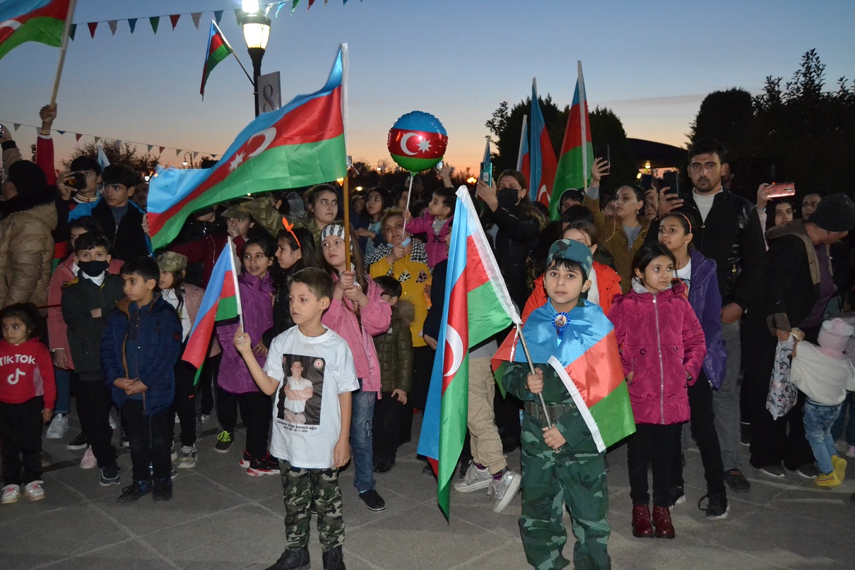 Füzulidə 8 Noyabr təntənəsi...