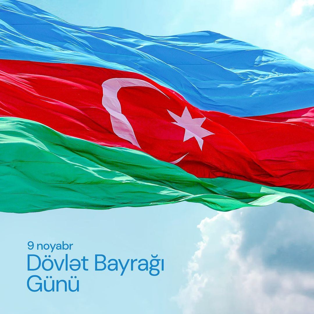 Mehriban Əliyevadan Dövlət Bayrağı Günü PAYLAŞIMI