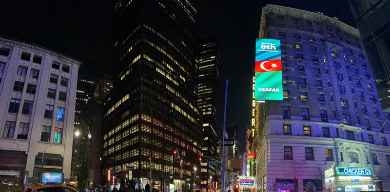 “Times” meydanında Azərbaycanla bağlı AKSİYA
