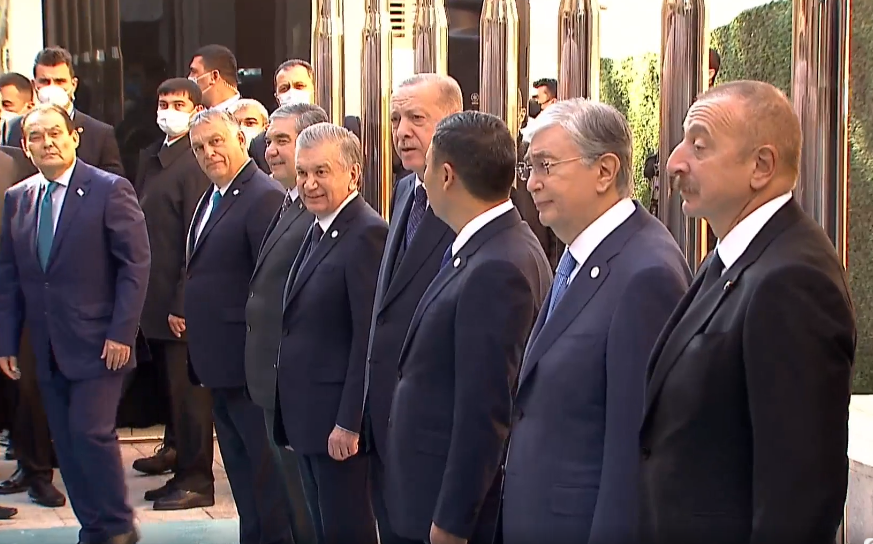 İstanbulda türk dövlətlərinin liderləri bir arada - VİDEO