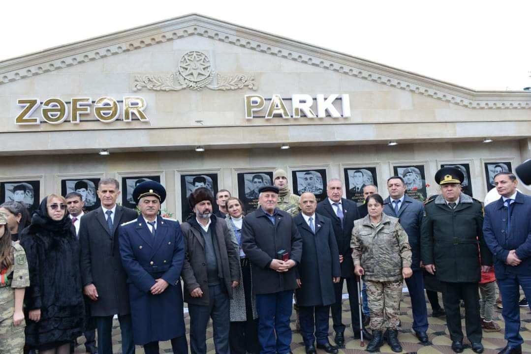 Lerikdə Zəfər parkının açılışı - FOTOLAR