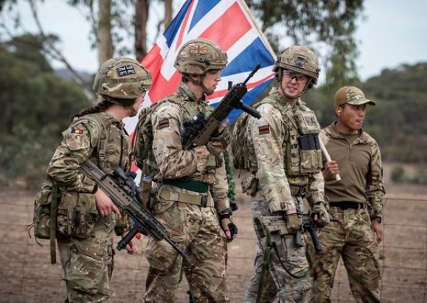 Britaniya Ukraynaya ordu göndərir