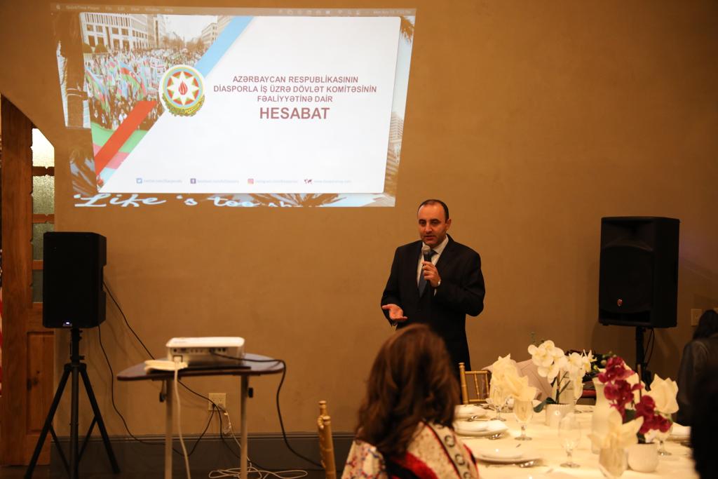 Kaliforniyada icma üzvlərilə GÖRÜŞ
