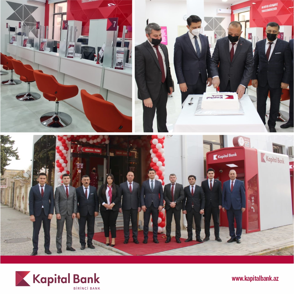 Kapital Bank-ın yenilənən Ağstafa filialı