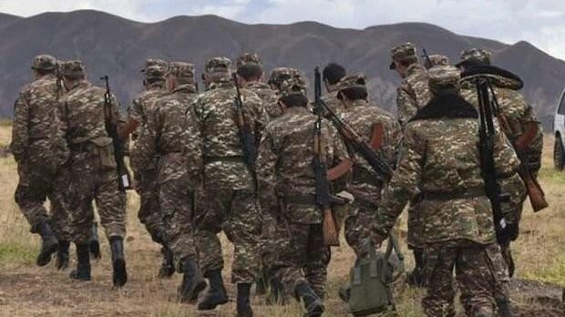 Ermənistanda hərbçilərin təlimi başladı